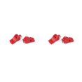thumbnail image 4 of Eigraketly Silbato de seguridad de 2 piezas, equipo multicolor para exteriores, suministros para acampar, accesorios para senderismo, suministros Rojo 2Conjunto, 4 of 6