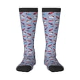 thumbnail image 2 of Lsque winter Dachshund Printed Crew Socks Men's Women's LightWeight Thin Casual Calf Socks ,Knee High Socks,Cotton Socks, 2 of 9