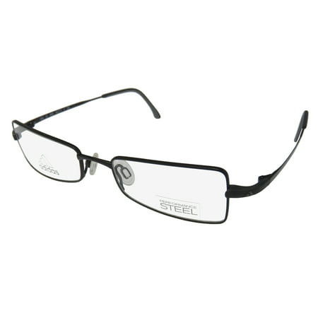New Adidas A956 Mens/Womens Butterfly Full-Rim Black High-end Upscale Made In Austria Frame Demo Lenses 48-17-130 Eyeglasses/Eye Glasses