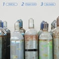 thumbnail image 4 of Miangastore Support de Réservoir d'Expansion Remplacement 40L Support Mural pour Cylindre de Gaz Propane avec Sangle Haute Résistance, 4 of 9