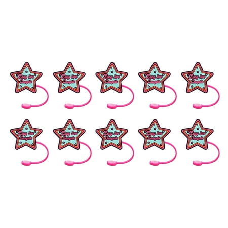 

10pc Dust Proof Straw Plug For Cup Accessories Spill Straw Stopper 8mm Straw Plug For Party Outdoor Camping Umbrellas for Drinks for Kids Umbrella for Drinks for Kids Stray Kids Light Stick Sparkling