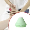 thumbnail image 1 of Bola de auto montable para de tejido profundo, ligera, portátil, manual con ventosa para cuello, pies, músculos, espalda y piernas verde, 1 of 8