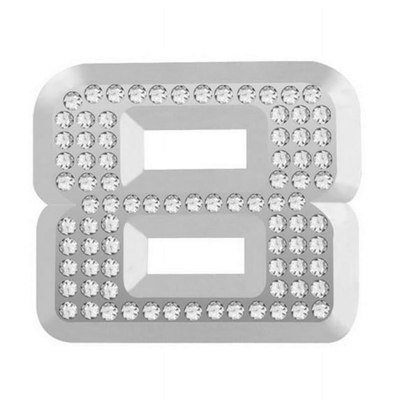 Pilot BL-556N8Z Emblem Bling Chrome Number 8