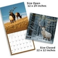 thumbnail image 4 of Calendario de Pared 2026, Calendario 2025-2026, Calendario de Pared Mensual Elafurus davidianus, Abierto de 12" x 24", Calendario de Planificación Familiar, Organizador para el Hogar y la Oficina, Colgante, 4 of 6
