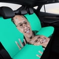 thumbnail image 4 of Lil Pump-theme Car Rear Seat Covers Back Elastic Flexible Car Seat Covers Decorative Fits Most Cars 120x59x76cm, 4 of 6