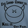 thumbnail image 3 of CafePress - Evil Looms T Shirt - Mens Comfort Colors Shirt, 3 of 5