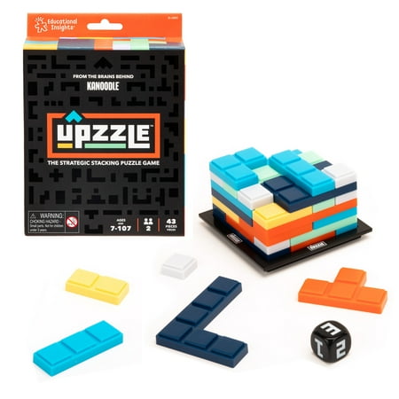 Educational Insights Upzzle - Brain Teaser 3D Puzzle Game, Adults, Kids and Teens, for Ages 7+