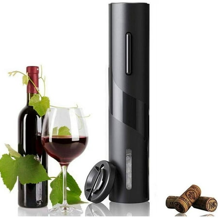 

QINGYU Electric Corkscrew Professional Cordless Wine Bottle Opener Automatic Bottle Opener with Foil Cutter for home restaurant parties as family gift