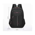 thumbnail image 2 of Mochila Para Laptop Hombre Escolares Reforzada Malubero , Gris Naranja, 2 of 5
