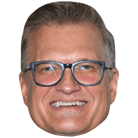 Drew Carey (Smile) Flat Cardboard Face