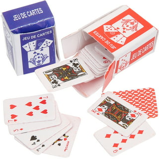 Miniature Playing Cards Set (4 boxes and 2 card decks) – Tiny Must Haves