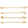 thumbnail image 1 of 8 Uds extensor de collar extensor de cadena extensor gargantilla collar pulsera tobillera cadenas de extensión, 1 of 6