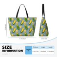 thumbnail image 4 of Disketp Corn On The Leaves Large Capacity Beach Bag, Waterproof Sandproof Beach Swim Pool Bag Tote Bag for Women, 4 of 7