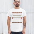 thumbnail image 3 of Tee Hunt I Paused My Game to Be Here Funny Gamer Christmas T-Shirt Ugly Sweater Theme Xmas Party Party Gaming Nerd Men's Tee, White, Medium, 3 of 5