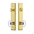 thumbnail image 3 of Grandeur Fifth Avenue Tall Plate Single Cylinder One Piece Knobset with Provence Knob, 3 of 6