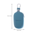 thumbnail image 4 of Shisuyan 1Pc Durable Car Key Bag Fashion Vehicle Key Pouch Portable Car Key Case, 4 of 8