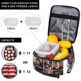 thumbnail image 3 of One Music Direc-,Ti0n Lunch Bag Lunch Tote Bag Portable Lunch Box Lunch Box for Work Office, Picnic, Travel, Camping, 3 of 8