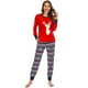 thumbnail image 1 of Pijamas de Año Nuevo para mujer, conjunto de ropa de dormir de manga larga para el hogar, ropa de dormir para Navidad, camisón familiar, novedad de 2023, 1 of 4