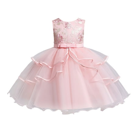 

KI-8jcuD Spring Dresses for Girls 10-12 Toddler Clothes Gown Girl Party Princess Kid Lace Sleeveless Dress Tulle Girls Dress&Skirt Children Place Big Girls Dresses Baby Clothes Winter Girl Baby Girl