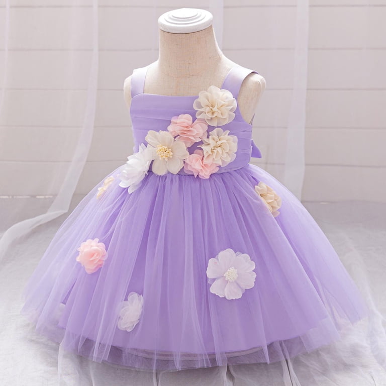 purple dress for 18th birthday Long Lavender Purple Sequin-Print Prom Dress Lavender / 2