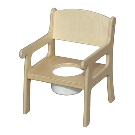 Little Colorado 027NA Handcrafted Potty Chair in Natural