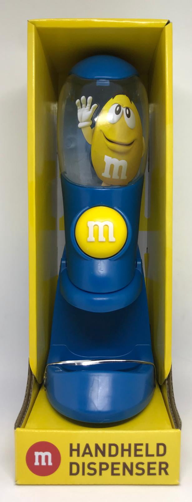 M&M's World Blue Handheld Candy Dispenser with Magnet, New in Box