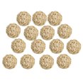 thumbnail image 2 of 15pcs Wicker Rattan Balls, Garden,Wedding,Party Decor Craft, Filler, 2 of 5