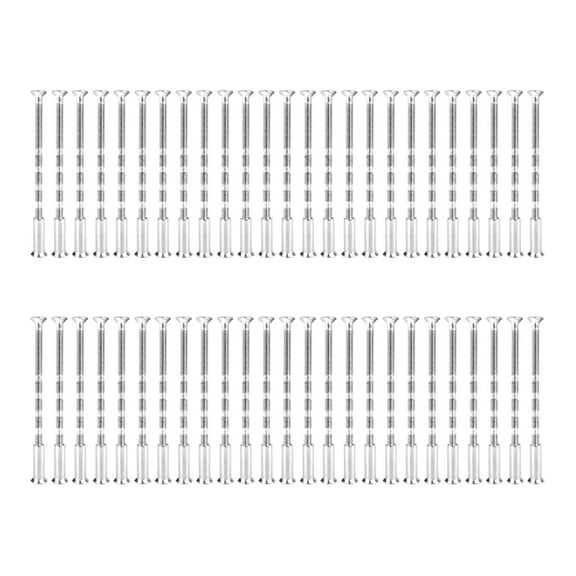 Door Handle Screws Versatile Hardware Fixings for Handles & Eyebolts 4mm 50 Pack