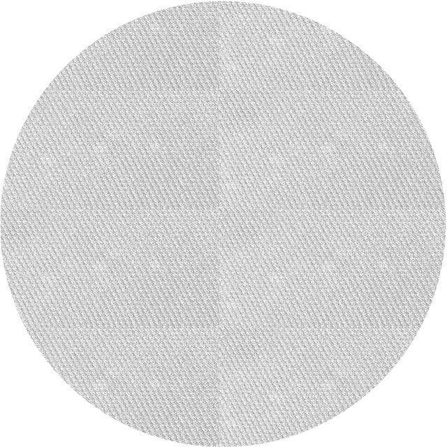 Ahgly Company Tapis Rond Lavable en Machine Intérieur Transitionnel Gris Nuage Gris, 8 Pieds Rond