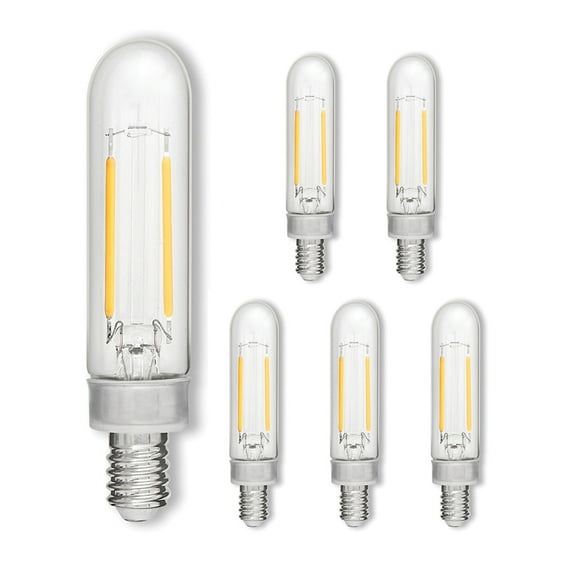 Hinkley Lighting E12t62243cl-6 Lumiglo Bulb Pack Of (6) 3.5" Long 2 Watt Clear Candelabra