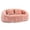 Pink, variant on MOONMISS Large 59'' Bean Bag Chair for Adults,Chenille Shell-Shaped Couch with Two Pillows,Oversized Single Sofa,Coffee