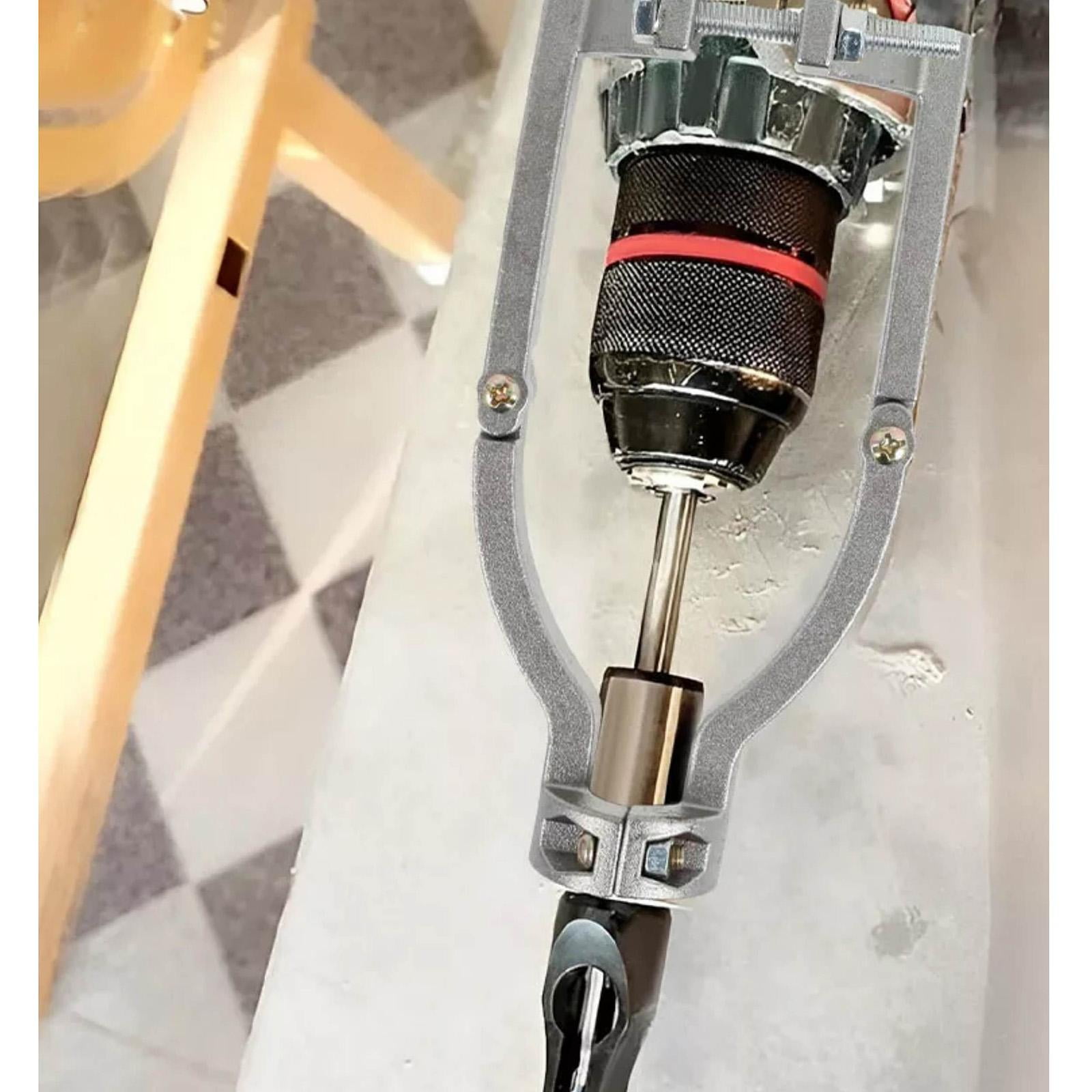 Square Hole Drill Bit Adapter Drill Machine Accessory Bracket Woodworking Power Tool TAPDRA Spare Part