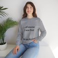 thumbnail image 5 of Funny Aries Zodiac Unisex Heavy Blend™ Crewneck Sweatshirt, 5 of 5