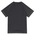 thumbnail image 6 of FORMRS Boys Rash Guard Short Sleeves Swim Shirt Quick Dry UPF 50+ Sun Protection, Sizes 3-12T, Colorful Halloween Ghost, 6 of 6