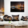 thumbnail image 4 of Designart Panorama of Gdansk Old Town - Landscape Photography Throw Pillow - 16x16, 4 of 5