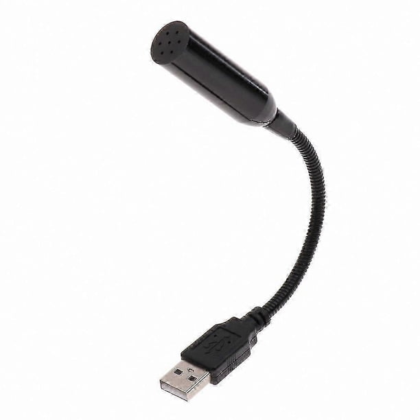 Notebook Microphone Plug USB Microphone for Laptop, Adjustable Plug and Play Mic for Home Studio ...