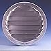 thumbnail image 2 of Maurice Franklin R lb-1003 3 in. Round Aluminum Screen Louver- Brown, 2 of 2
