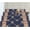 Navy, variant on Stair Treads Fleur De Lis Floral Design Machine Washable Non Slip Backing, 8.5''X26''