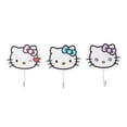 thumbnail image 1 of Perchero con ganchos de pared con forma de lazo Hello Kitty, 1 of 8