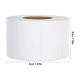 thumbnail image 2 of Shisuyan 1 Roll Thermal Shipping Labels Sticker for Printer Self-Adhesive Direct Thermal Labels for Vegetable Shipping Address Labels Mailing Labels, 2 of 9