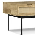 thumbnail image 5 of JERFIT Lift Top Coffee Table with Storage, Natural Wood Finish, Hidden Compartments, Living Room Cocktail Table with Iron Base, 5 of 10