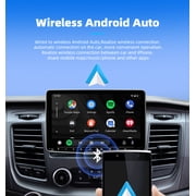Mini Wireless CarPlay Adapter Converts Wired CarPlay/Android Auto to Wireless Plug & Play Converter Dual Band WiFi for Fast & Stable Performance Seamless Connection for Car Play Adapter