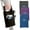 Black, variant on Crutch Comfort Large Universal Crutch Pouch/Pocket/Bag with Key Clip, Water-Repellent, Black