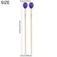 thumbnail image 3 of Medium Hard Yarn Head Marimba Mallets Keyboard Marimba Instrument Drum Stick, 3 of 19