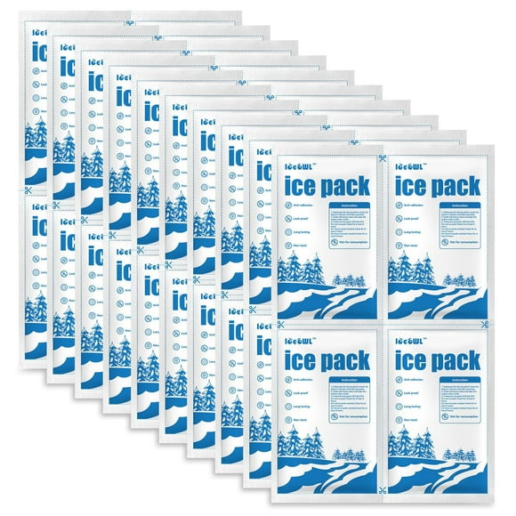 Paquetes de Hielo Seco ICE OWL para Envío de Alimentos 10 Hojas