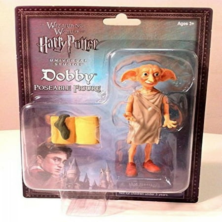 - Wizarding World of Harry Potter Dobby Elf Poseable Action Figure 3 Pc. Set