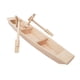 thumbnail image 1 of Wooden Mini Fishing Boat Model Small Boat Ornament for Home Office Desk Decoration (2pcs), 1 of 3