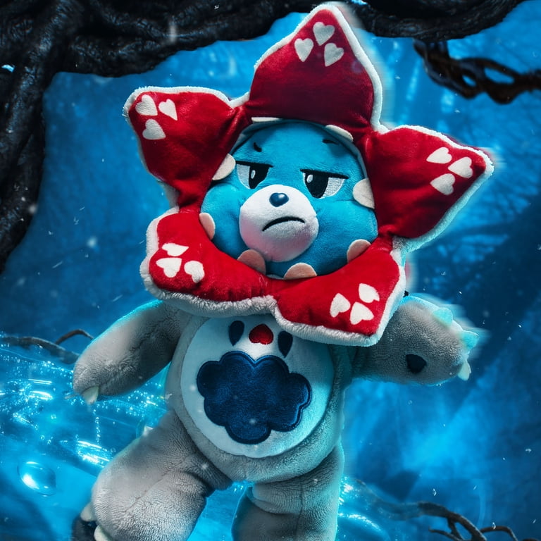 Netflix Care Bears x Stranger Things Grumpy Bear Plush, 12 Inch