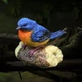 thumbnail image 6 of Artificial Miniature Bird Statue Miniature Fairy Garden Decoration Bird Animal Model Decoration diy Ornament , 1Pcs B, 6 of 9