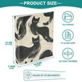 thumbnail image 4 of Black Cats 3 Ring Binders 1.5 inch Hardcover File Folders with Interior Pockets A4 Size Organizer for School Office Hospital Set of 2, 4 of 7